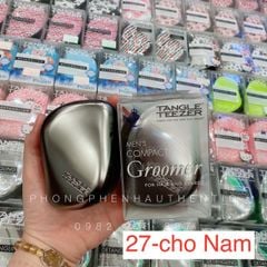 Lược gỡ rối Tangle Teezer Compact Styler Detangling Hairbrush vợt sale