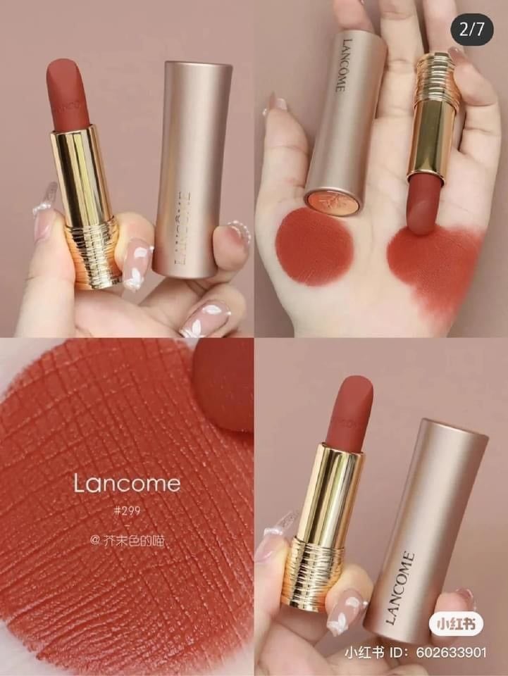 SON LANCÔME L'ABSOLU ROUGE INTIMATTE