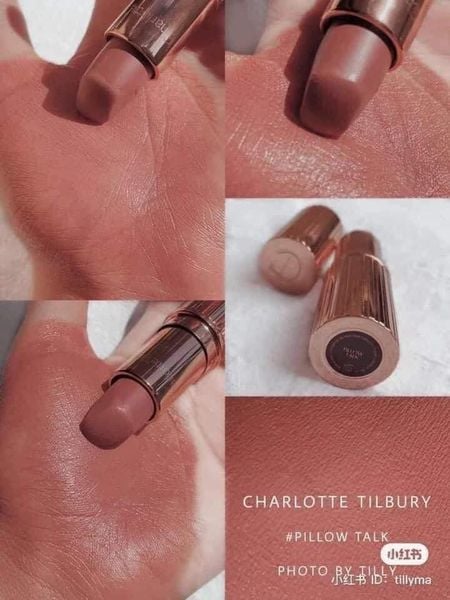 Son lì Charlotte Tilbury 1.1g màu Pillow Talk (MINI NOBOX)