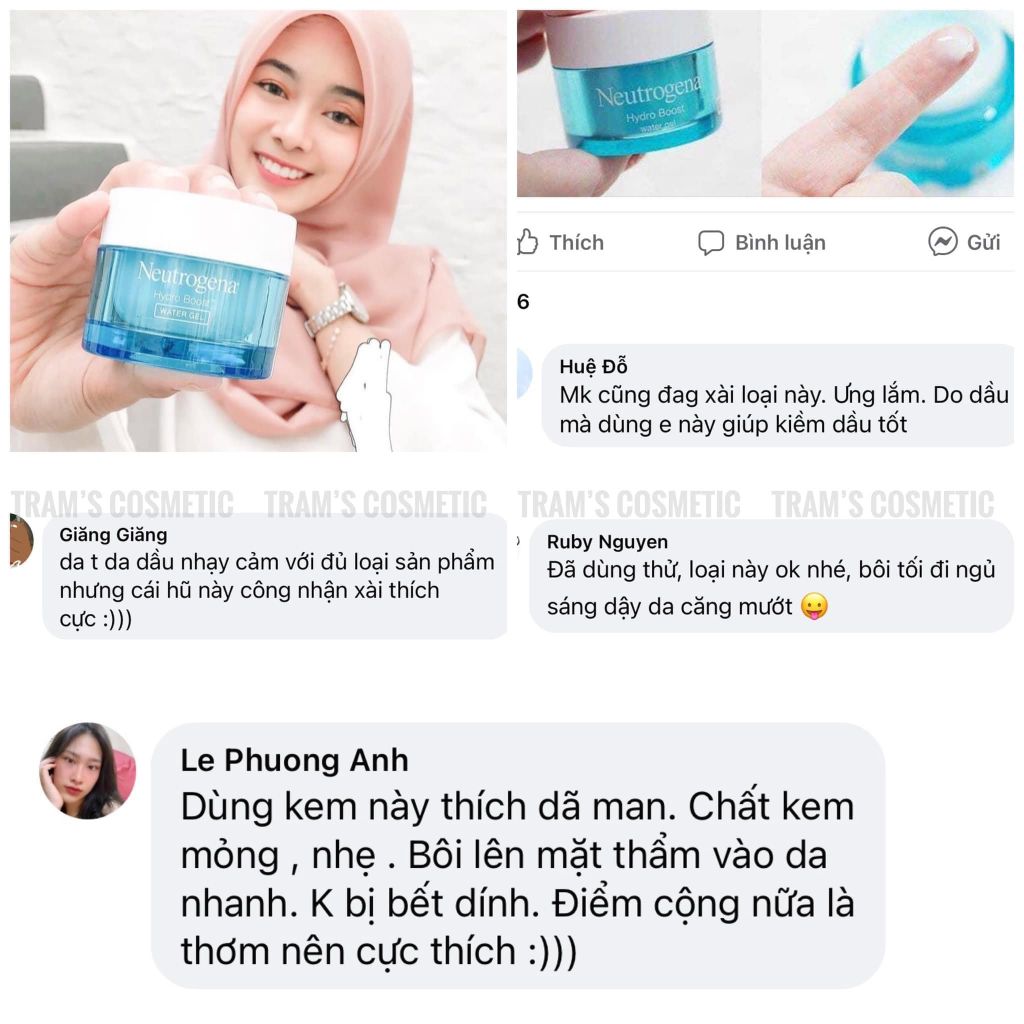 KEM DƯỠNG NEUTROGENA HYDRO BOOST WATER GEL