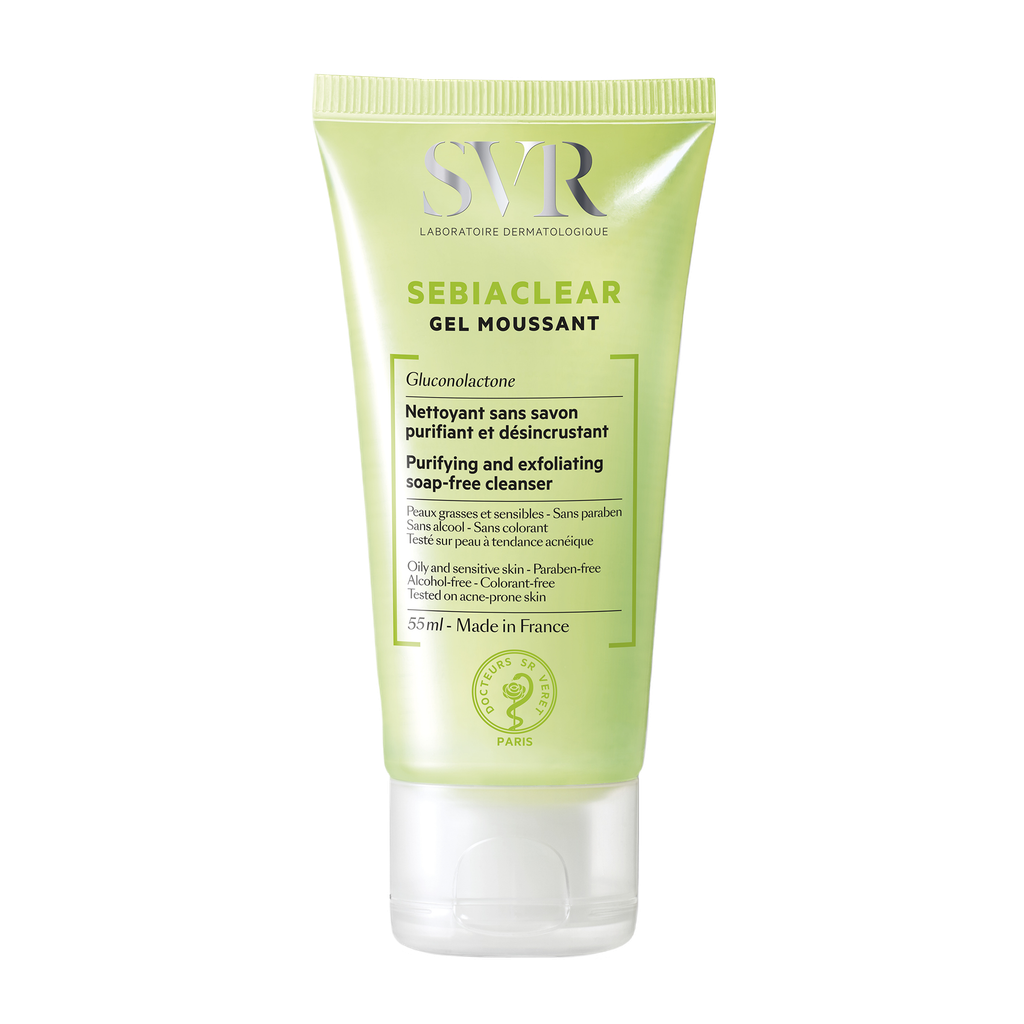 Sữa rửa mặt SVR Sebiaclear Gel Moussant Purifying and exfoliating soap-free cleanser dạng gel