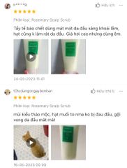 Xịt dưỡng mọc tóc và tẩy da chết da đầu Aromatica Rosemary Sclap Scrub & Aromatica Rosemary Root Enhancer (đủ bill)
