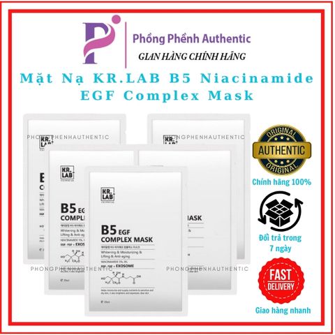 Mặt Nạ KR.LAB B5 Niacinamide EGF Complex Mask