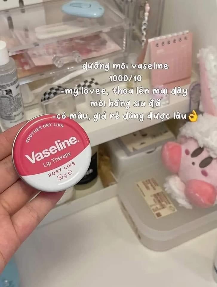 SON DƯỠNG VASELINE LIP THERAPY LIMITED EDITION DẠNG HŨ 20g