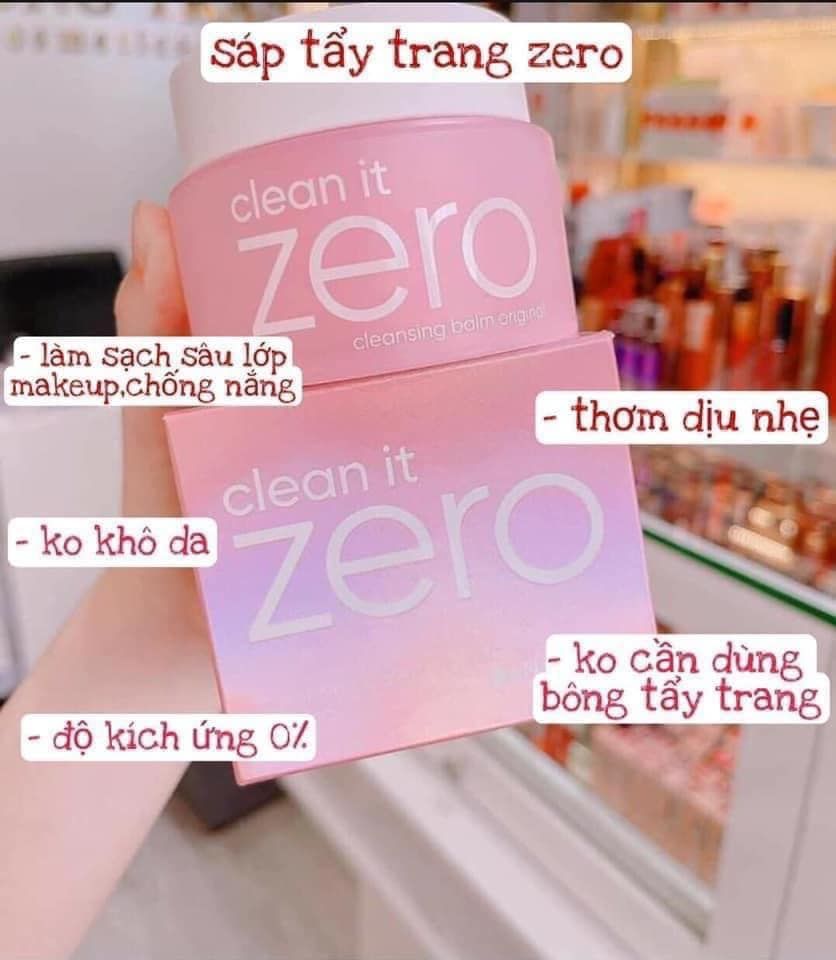 Sáp Tẩy Trang Zero Banila Co Clean It Đủ Màu Đủ Size Original Purifying Revitalizing Nourishing - PHỒNG PHỀNH