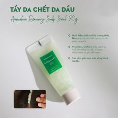 Xịt dưỡng mọc tóc và tẩy da chết da đầu Aromatica Rosemary Sclap Scrub & Aromatica Rosemary Root Enhancer (đủ bill)