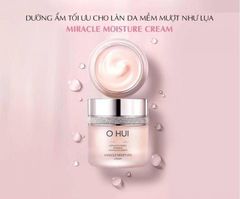 Set 60 gói Sample Kem dưỡng ẩm dưỡng trắng da OHUI Miracle Moisture Cream 1ml
