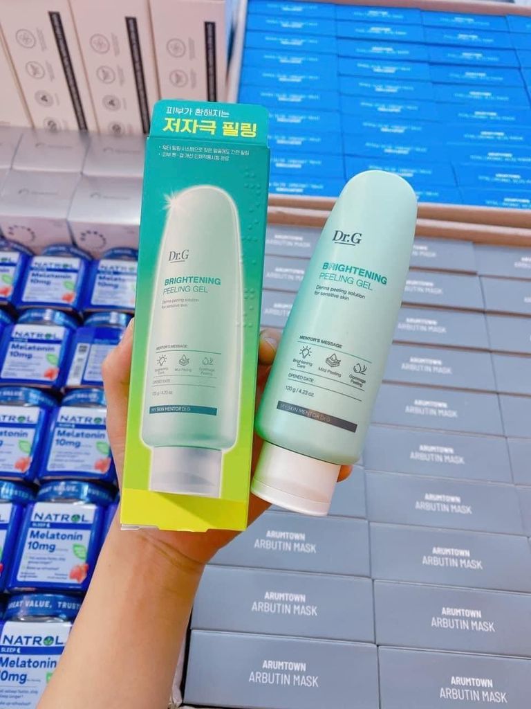 Tẩy da chết dạng gel Dr.G Brightening Peeling Gel cho da nhạy cảm, hỗ trợ làm sáng da