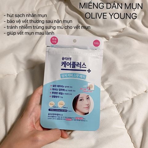 Miếng Dán Mụn Olive Young Care PlusScar Cover Spot Patch