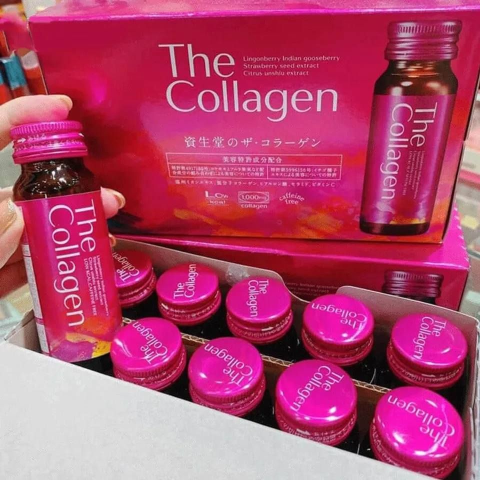 [Mẫu Mới 2024] Nước uống The collagen shiseido Nhật bản 10 lọ