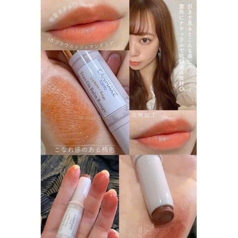 PHỒNG PHỀNH - Son dưỡng có màu chống nắng Canmake Stay-On Balm Rouge Nhật Bản
