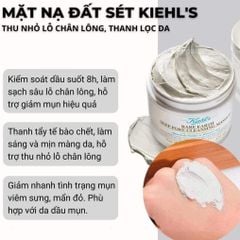 MẶT NẠ ĐẤT SÉT KIEHL'S RARE EARTH DEEP PORE CLEANSING MASQUE HŨ 14ML NO BOX