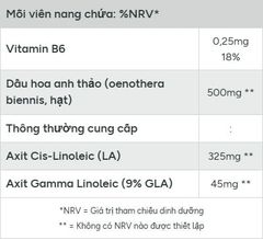 Tinh dầu hoa anh thảo Holland & Barrett Evening Primrose Oil 500mg hũ 30 viên