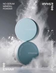 PHẤN PHỦ KIỀM DẦU INNISFREE NO SEBUM BẢN MỚI HŨ 5g