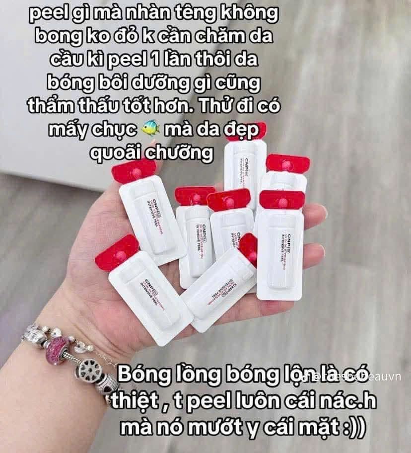 Peel CNP Rx Skin Rejuvenating Intensive 2ml Dưỡng Trắng Căng Bóng Mờ Thâm