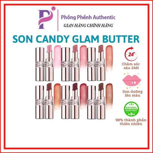 Son Dưỡng YSL Candy Glow Tinted Butter Balm Mới 2024 BILL US