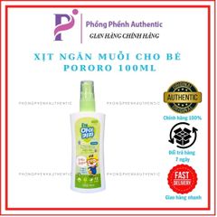 XỊT NGĂN MUỖI VÀ CÔN TRÙNG PORORO HÀN QUỐC 100ML