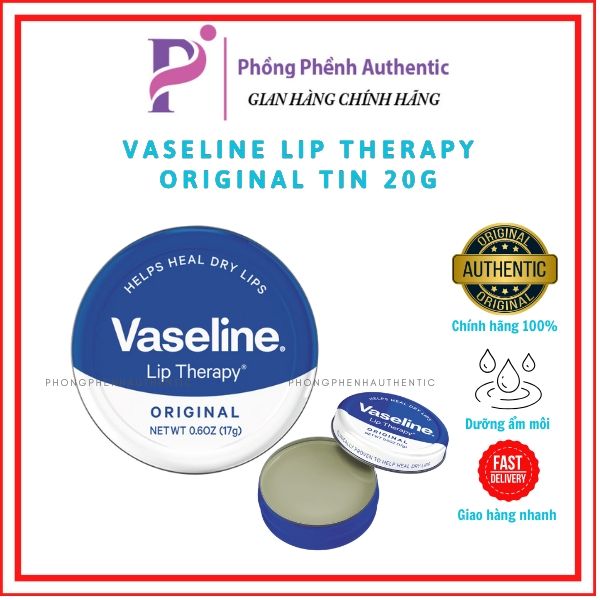 SON DƯỠNG VASELINE LIP THERAPY LIMITED EDITION DẠNG HŨ 20g
