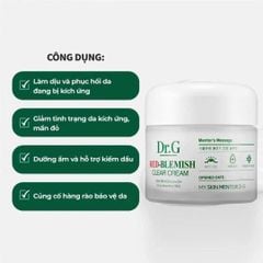 Kem dưỡng Dr.G Red Blemish Clear Cream 70ml
