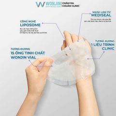 MẶT NẠ DƯỠNG DA WONJIN WATERFULL SKIN FIT MASK 21 MIẾNG