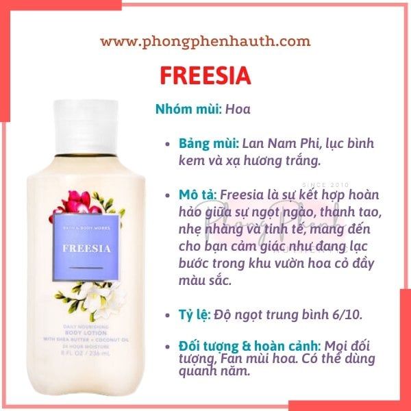 Dưỡng thể nước hoa Bath & Body Works  Body Lotion 236ml
