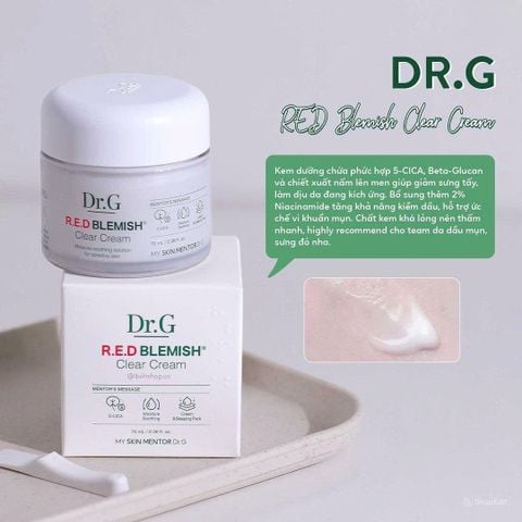Kem dưỡng Dr.G Red Blemish Clear Cream 70ml