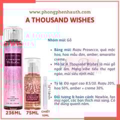 XỊT THƠM CƠ THỂ BATH & BODY WORKS BODY MIST TRAVEL SIZE 75ML