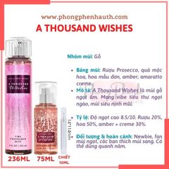 XỊT THƠM CƠ THỂ BATH & BODY WORKS BODY MIST 236ML