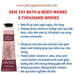 KEM DƯỠNG DA TAY BATH &BODY WORKS TUÝP 29ML