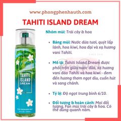 XỊT THƠM CƠ THỂ BATH & BODY WORKS BODY MIST 236ML