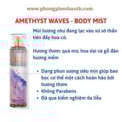XỊT THƠM CƠ THỂ BATH & BODY WORKS BODY MIST 236ML