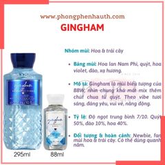 [TRAVEL SIZE] SỮA TẮM LƯU HƯƠNG NƯỚC HOA SHOWER GEL BATH & BODY WORK NAM - NỮ 88ML