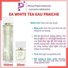 [10ML] Nước hoa nữ Elizabeth Arden White tea EDT Original - Eau Fraiche - Ginger Lily chiết 10ML - PHỒNG PHỀNH