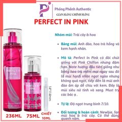 XỊT THƠM CƠ THỂ BATH & BODY WORKS BODY MIST 236ML