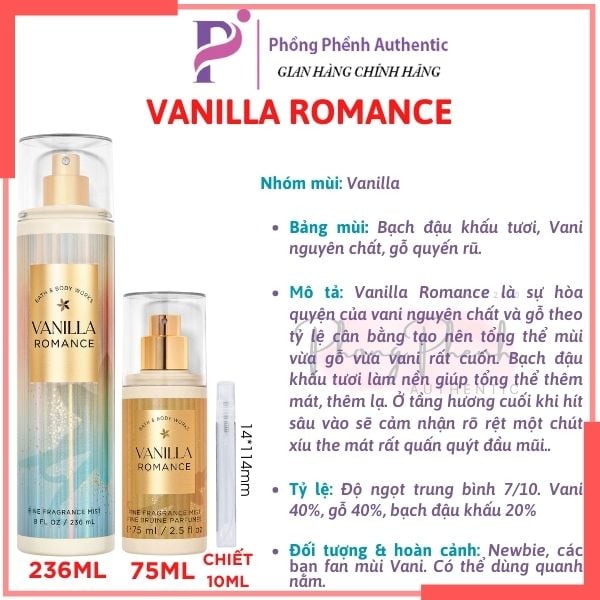 XỊT THƠM CƠ THỂ BATH & BODY WORKS BODY MIST 236ML