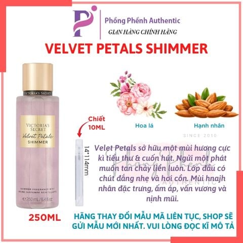 [10ML- Đủ Mùi ] XỊT THƠM TOÀN THÂN BODY MIST VICTORIA'S SECRET 10ML - PHỒNG PHỀNH
