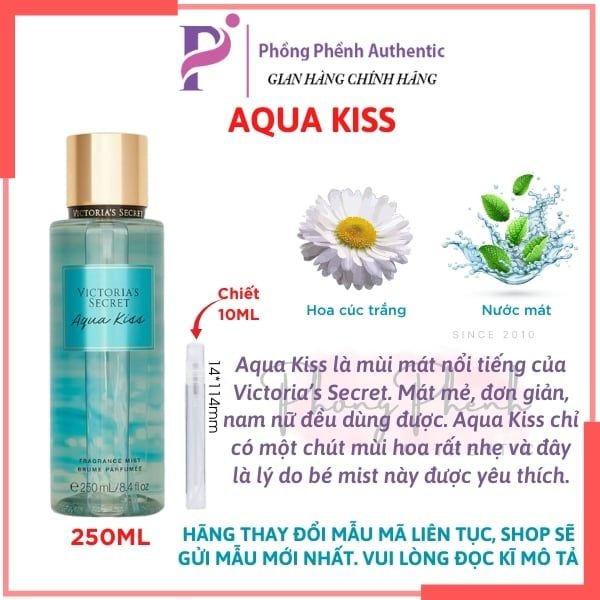 [10ML- Đủ Mùi ] XỊT THƠM TOÀN THÂN BODY MIST VICTORIA'S SECRET 10ML - PHỒNG PHỀNH