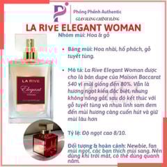 [Chiết 10ML] NƯỚC HOA NỮ LA RIVE