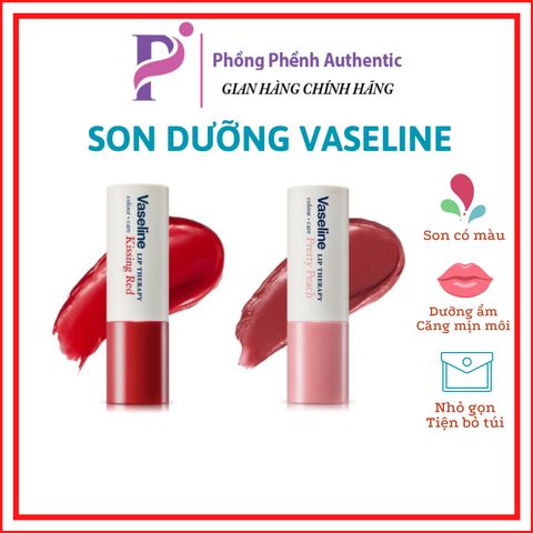 Son dưỡng có màu Vaseline lip Therapy colour stick 4.2g (đủ bill) - PHỒNG PHỀNH