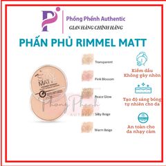 Phấn phủ Rimmel London Stay Matt Pressed Powder fullsize - PHỒNG PHỀNH