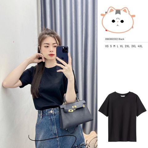 ÁO THUN NỮ ĐEN H&M MUA SALE