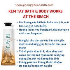 KEM DƯỠNG DA TAY BATH &BODY WORKS TUÝP 29ML