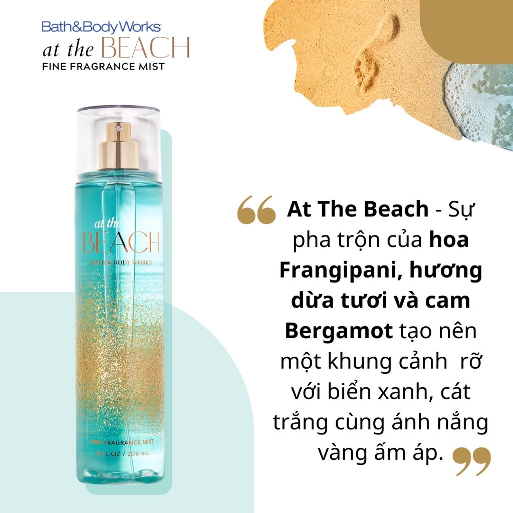 XỊT THƠM CƠ THỂ BATH & BODY WORKS BODY MIST 236ML