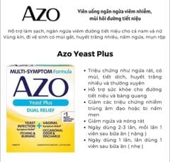 VIÊN UỐNG AZO LỢI KHUẨN HỘP 60V