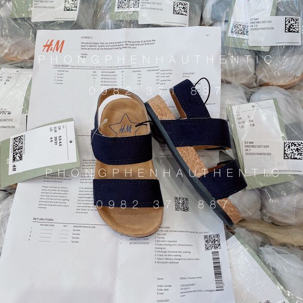 Giày HM Kid Boy bé trai vợt sale