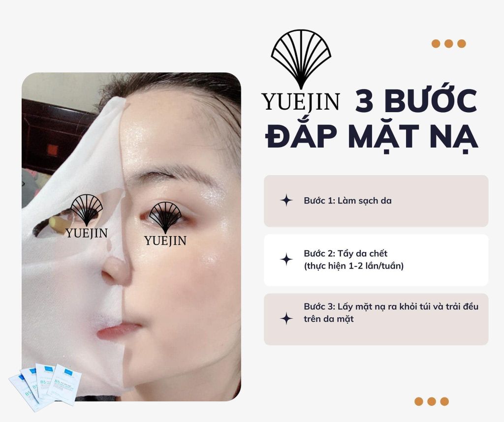 MẶT NẠ YUEJIN B5 REPAIR CONTROL EGF MASK, LIPOSOME PP MASK