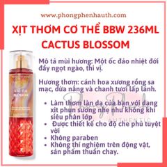 XỊT THƠM CƠ THỂ BATH & BODY WORKS BODY MIST 236ML