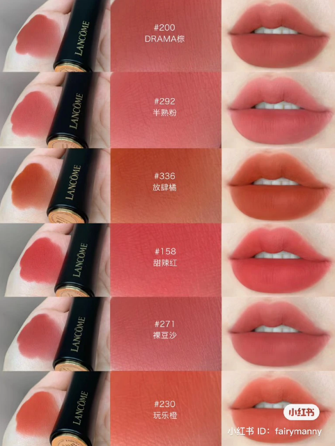 SON LANCÔME L'ABSOLU ROUGE DRAMA MATTE