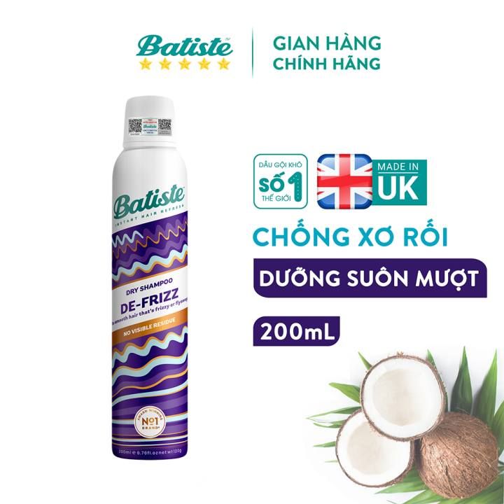 DẦU GỘI KHÔ BATISTE DRY SHAMPOO 200ML