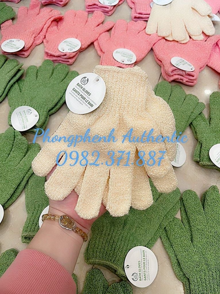GĂNG TAY TẮM TẨY TẾ BÀO CHẾT THE BODY SHOP